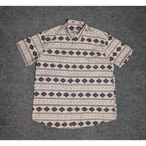 Ariat Shirt Mens XL ventTek Outbound Short Sleeve Button Up